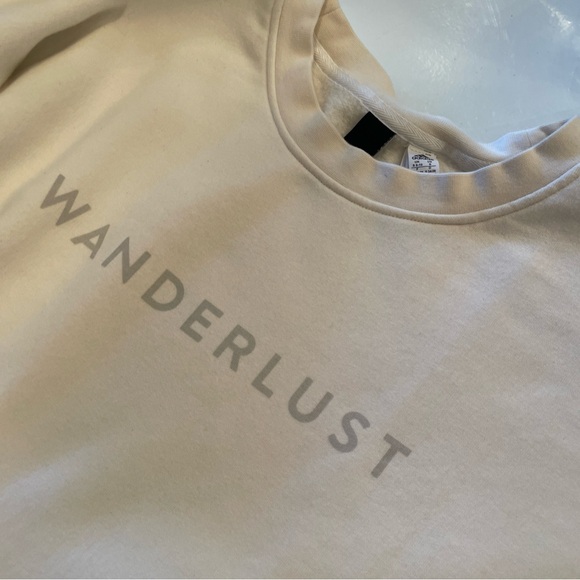 Adidas Cream‎ Wanderlust Sweatshirt - Picture 1 of 7